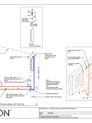 SHEET60 CUSTOM FASCIA FASCIA BRACKET DETAIL PDF