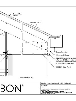 Fascia soffit detail Horizontal PDF
