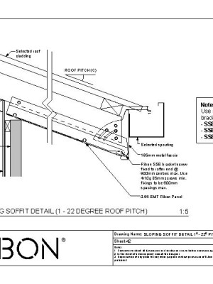SHEET28 SLOPING SOFFIT DETAIL 1 22 PITCH PDF