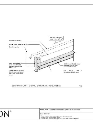 SHEET29 SLOPING SOFFIT DETAIL PITCH 23 38 DEGREES PDF