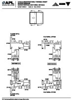 APL Architectural Thermal Heart Sliding Window Drawings pdf