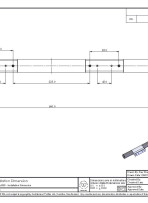Solo Handle 600 Installation Dimension PDF