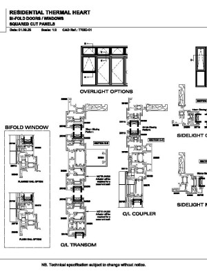APL Residential Thermal Heart Bifold Drawings pdf