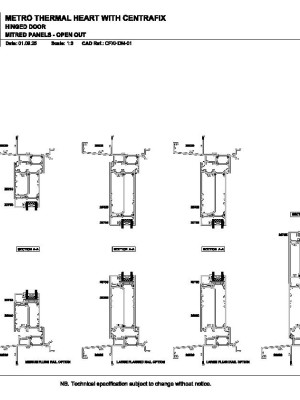 APL MetroTH Centrafix Hinge Doors Mitred Panels pdf