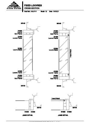 Altherm Residential Altair Louvre Drawings pdf