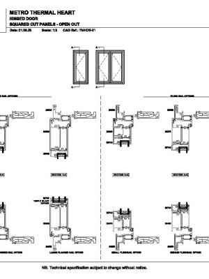 APL Metro Thermal Heart Hinged Door Square Cut Panel pdf