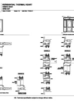 APL Residential Thermal Heart Hinge Door Drawings pdf