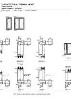 APL Architectural Thermal Heart Hinged Door Mitred Panel pdf