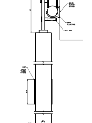 round rail timber